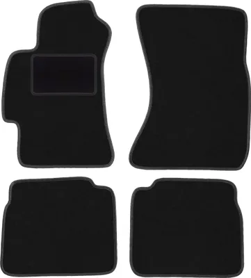Produktbild von Schwarze Veloursmatten für: Subaru Outback III Kombi, Limousine (2003-2009)