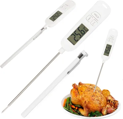 Obrázok produktu pre Kuchynský teplomer LCD digitálna sonda na mäso