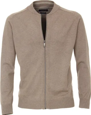 Produktbild von Casa Moda - Herren Strickjacke unifarben in verschiedenen Farben (004440), Größe:4XL, Farbe:Braun (624)