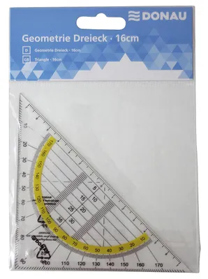 Immagine prodotto di DONAU 4210001-00 Geometriedreieck 16cm