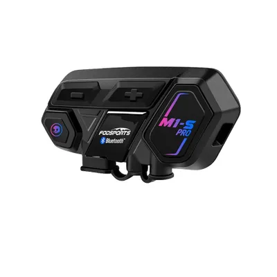Obrázok produktu pre Motocyklový interkom Bluetooth headset, komunikácia s 8 jazdcami, zdieľanie hudby
