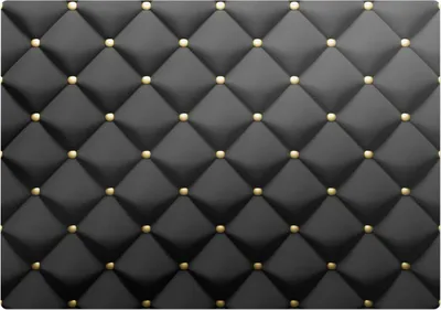 Produktbild von Gestepptes Muster mit Knöpfen – Bodenschutzmatte – Stuhlunterlage 100x100 cm – Rutschfest – Hartbodenmatte