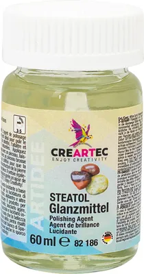 Produktbild von CREARTEC Steatol-Glanzmittel - zum Entfernen von Verschmutzungen auf Steinflächen - 60ml - 82186