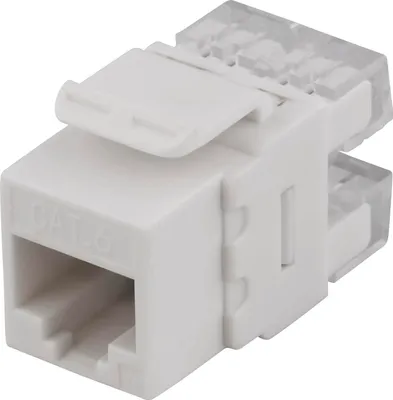 Immagine prodotto di Connettore UTP CAT6 Keystone, 180 gradi, "senza attrezzi"