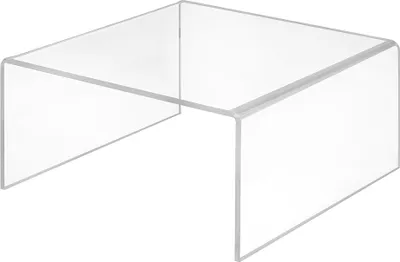 Produktbild von Dekobrücke aus Acrylglas in 200x100x200mm - Zeigis® / Warenträger / U-Ständer / Acrylständer / Warenpräsentation / Dekoständer / Dekoaufsteller / Acryl / transparent / klar / farblos