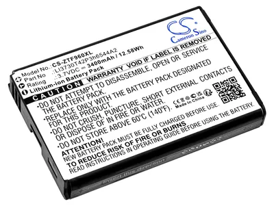 Image de TECHTEK Batterie compatible avec [ZTE] MF279, MF286, MF96, MF96U, SRQ-Z289L, Z289, Z289L, pour [T-Mobile] MF96, Sonic 2.0 4G LTE, Sonic 2.0 LTE Mobil