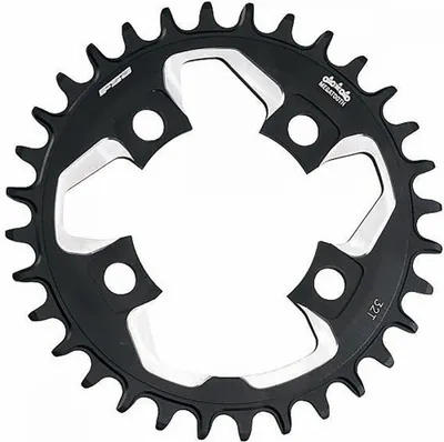 Produktbild von FSA Kettenblatt MTB Afterburner Megatooth ABS 76 mm x 32 T Schwarz - maximale....