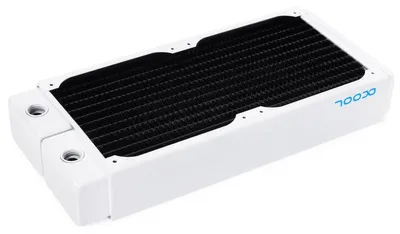 Produktbild von NexXxoS XT45 Full Copper 240mm Radiator V.2 - White Special Edition
