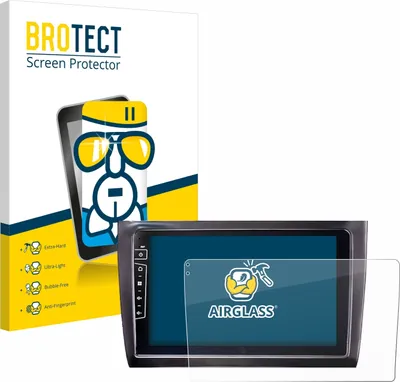 Produktbild von BROTECT Schutzglas für Dynavin D9-DF56 9" Schutzfolie Panzer Folie Glas Display Schutz klar
