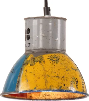 Produktbild von Hängelampe Industrie-Stil 25 W Mehrfarbig Rund 17 cm E27