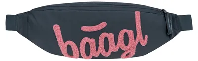 Immagine prodotto di Borsa a tracolla, marsupio, da cintura, per bambini, adolescenti, ragazze - Logo rosa