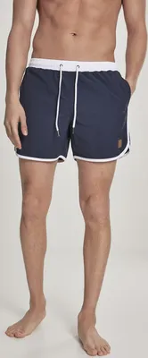 Produktbild von Urban Classics - RETRO Swim Badeshorts navy - 5XL