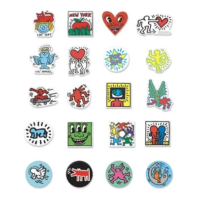 Obrázek produktu pro Vilac Dřevěné magnetky Keith Haring
