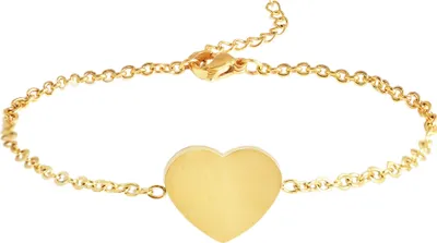 Produktbild von Akzent Edelstahl Damenarmband mit Herz