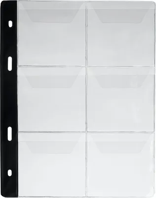 Produktbild von MC.Sammler 10 Stk Münzenhüllen Münzhüllen Münzblätter für Münzen bis 65mm Durchmesser