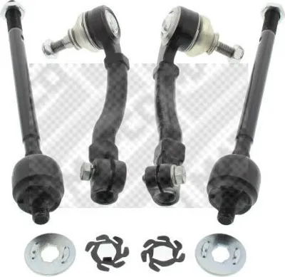 Produktbild von MAPCO Reparatursatz Spurstange 53156 Vorne Links Vorne Rechts für RENAULT LAGUNA I (B56, 556) 177mm M10x1,25mm