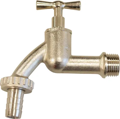 Produktbild von Auslaufventil 1" m. Knebel/ Schlauchver.