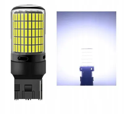 Zdjęcie produktu dla 2 sztuki żarówki LED W21W T20 12V 150 LED JEDNOWŁÓKNOWE