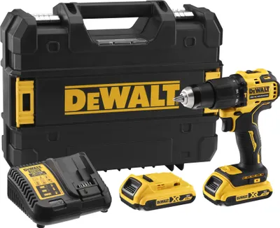 Immagine prodotto di DeWalt DCD709D2T-QW Trapano a percussione a batteria 18V