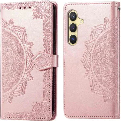Produktbild von imoshion Mandala Klapphülle Samsung Galaxy S25 / S24 - Rosé gold