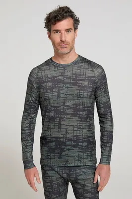 Produktbild von Mountain Warehouse - "Talus" Thermo-Top für Herren MW3642 (3XL) (Khakigrün)
