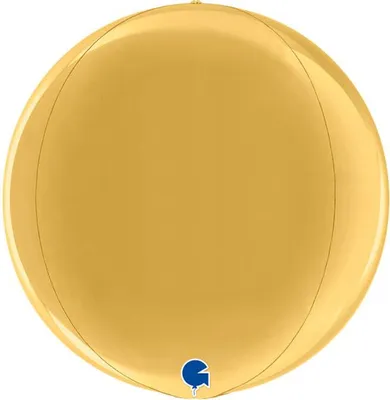 Produktbild von Globusballon, Goldball, 4D, 40 cm