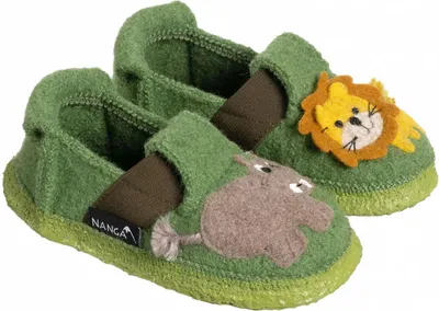 Produktbild von Nanga Jungle Kids Hausschuh Grün