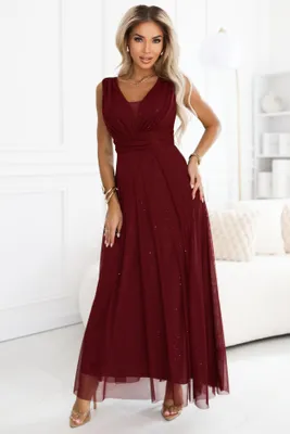 Produktbild von Numoco Formelle Frauenkleider Ufro bordo Univerzální