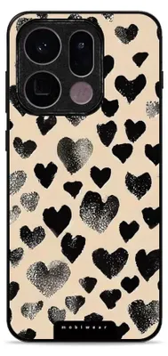 Produktbild von Handyhülle für Oppo Find X9, Mobiwear Glossy Case, Beige Liebe