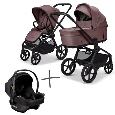 Produktbild von Moon Resea FOLD SET Kombi-Kinderwagen tonka inkl. Cosmo Babyschale