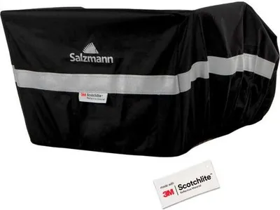 Produktbild von Salzmann Regenschutz  Schwarz ( Hinten ) 3M Reflektierend wasserdichte Korbabdeckung Schwarz