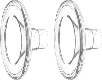 Immagine prodotto di Youha - scudi mammari in silicone - set di 2 - accessori per tiralatte - senza BPA - scudi mammari - ricambi per tiralatte senza fili - misura: 28mm