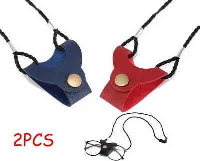 Produktbild von Brillenband, Brillenriemen aus Leder, Brillenband für Lesebrillen, Brillenband für Sportbrillen, Sonnenbrillenkette