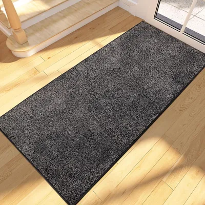 Productafbeelding van Läufer vloermat, vuilafschermer, voetmat, 60 x 210 cm, houtskoolgrijs