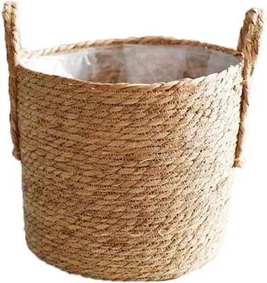 Produktbild von Famanu Pflanzkorb Set aus Seegras – Durchmesser 20, 25 und 30 cm