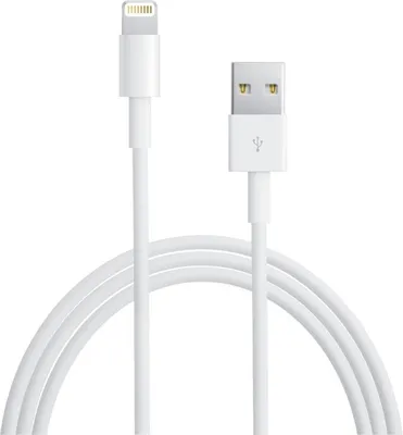 Produktbild von 1m USB Sync Daten & Ladekabel (Weiß)