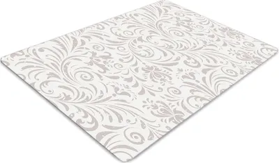 Produktbild von Stuhlunterlage Bürostuhlunterlage 120 cm x 90 cm Bodenmatte Bürostuhlunterlage - Vintage-Muster