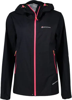 Produktbild von Fem Minimus Stretch Ultra Jacket - Montane, Farbe:BLACK, Größe:UK 12/US M/EUR 38