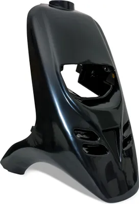 Produktbild von Frontverkleidung Faco Frontschürze schwarz unlackiert für Piaggio TPH Gilera Typhoon