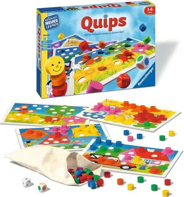 Produktbild von Ravensburger 24920 Ravensburger Quips Würfelspiel