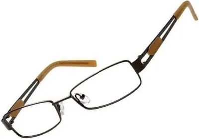 Produktbild von Fossil Korrektionsfassung Brille Metall Kunststoff Braun 52/17/135 - OF1158200
