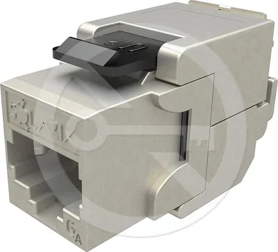 Image de Solarix 10G samořezný keystone CAT6A STP RJ45 SXKJ-10G-STP-BK-SA