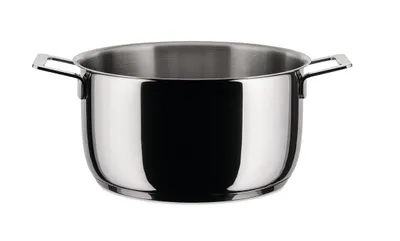 Produktbild von Alessi Pots&Pans - Kasserolle mit zwei Griffen aus Edelstahl-Ø 20 cm