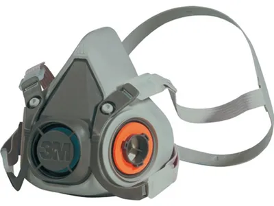 Produktbild von Atemschutzhalbmaske 6200 – Serie 6000 EN 140 o.Filter M 3M