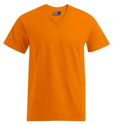 Produktbild von Promodoro - "Premium" T-Shirt V-Ausschnitt für Herren/Damen Uni LT2656 (L) (Orange)