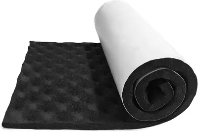 Zdjęcie produktu dla Absorbery akustyczne o grubości 20 mm, samoprzylepne, o wymiarach 83 x 33 cm, przeznaczone do studia nagraniowego i do montażu na ścianach
