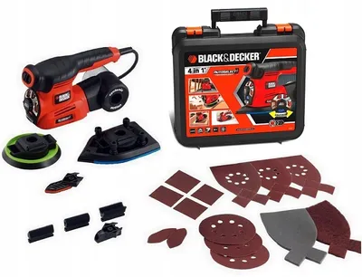 Image de Black & Decker Multischleifer 220W, Autoselect