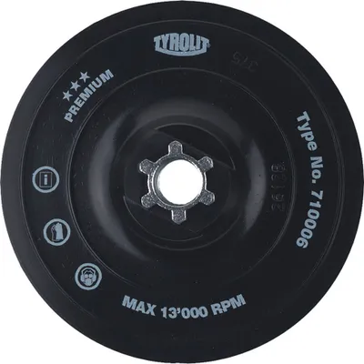 Produktbild von Tyrolit Zubehör Für Tfc-klettscheiben M14 125 Mm Silber Silber One Size