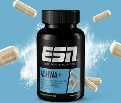 Produktbild von ESN Ashwa Pro, 120 Kaps. - - One Size