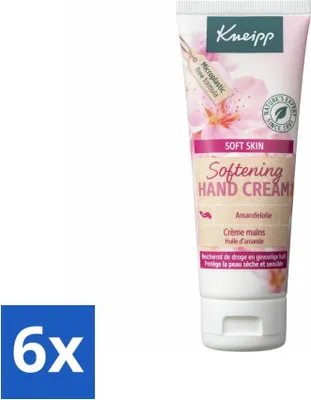 Produktbild von Kneipp - Handcreme - Hautzarte Mandelblüte - 75 ml - Vorteilspack - 6 Stücke